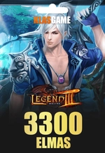 Legend Online 3000+300 Elmas EPİN